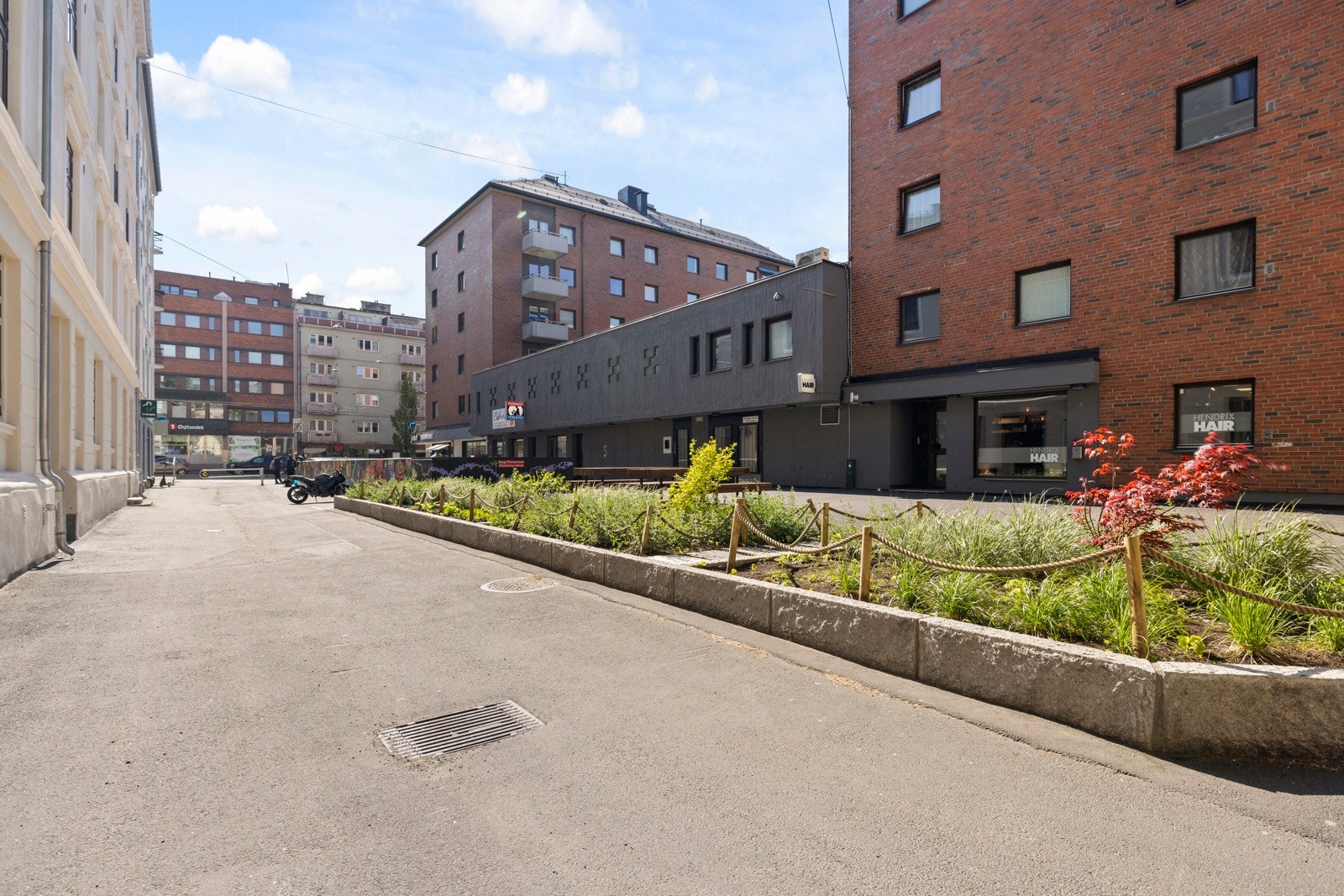 Fasade, ytre gård. Galleribilde