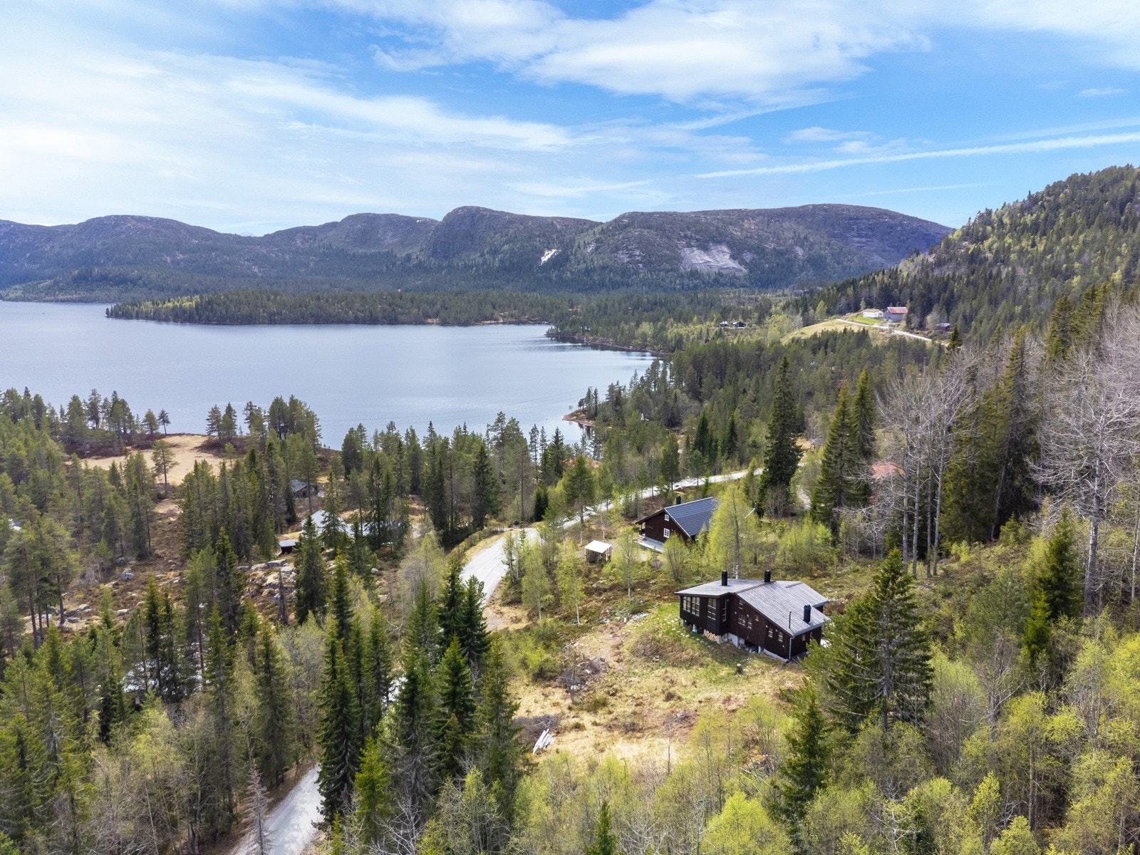 Utsikten fra hytta er magisk og må virkelig oppleves. Galleribilde