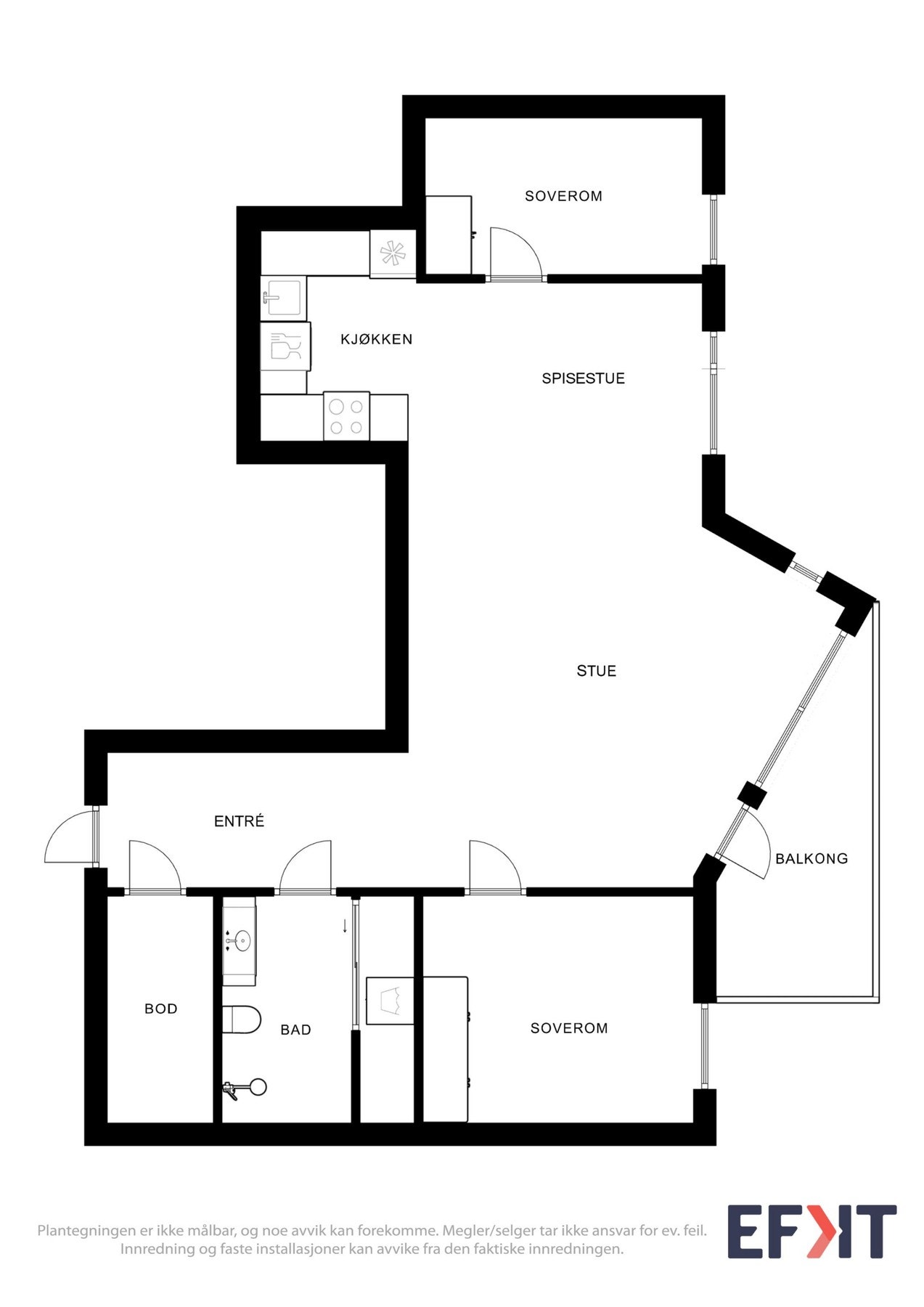 Planløsning. Galleribilde