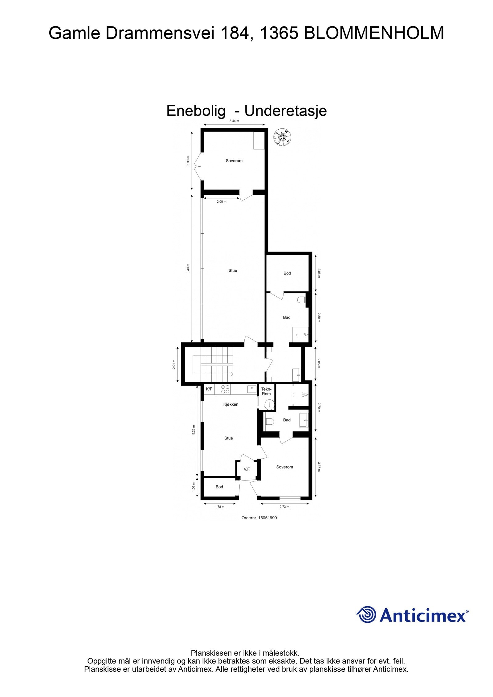 Plantegning u. etasje Galleribilde