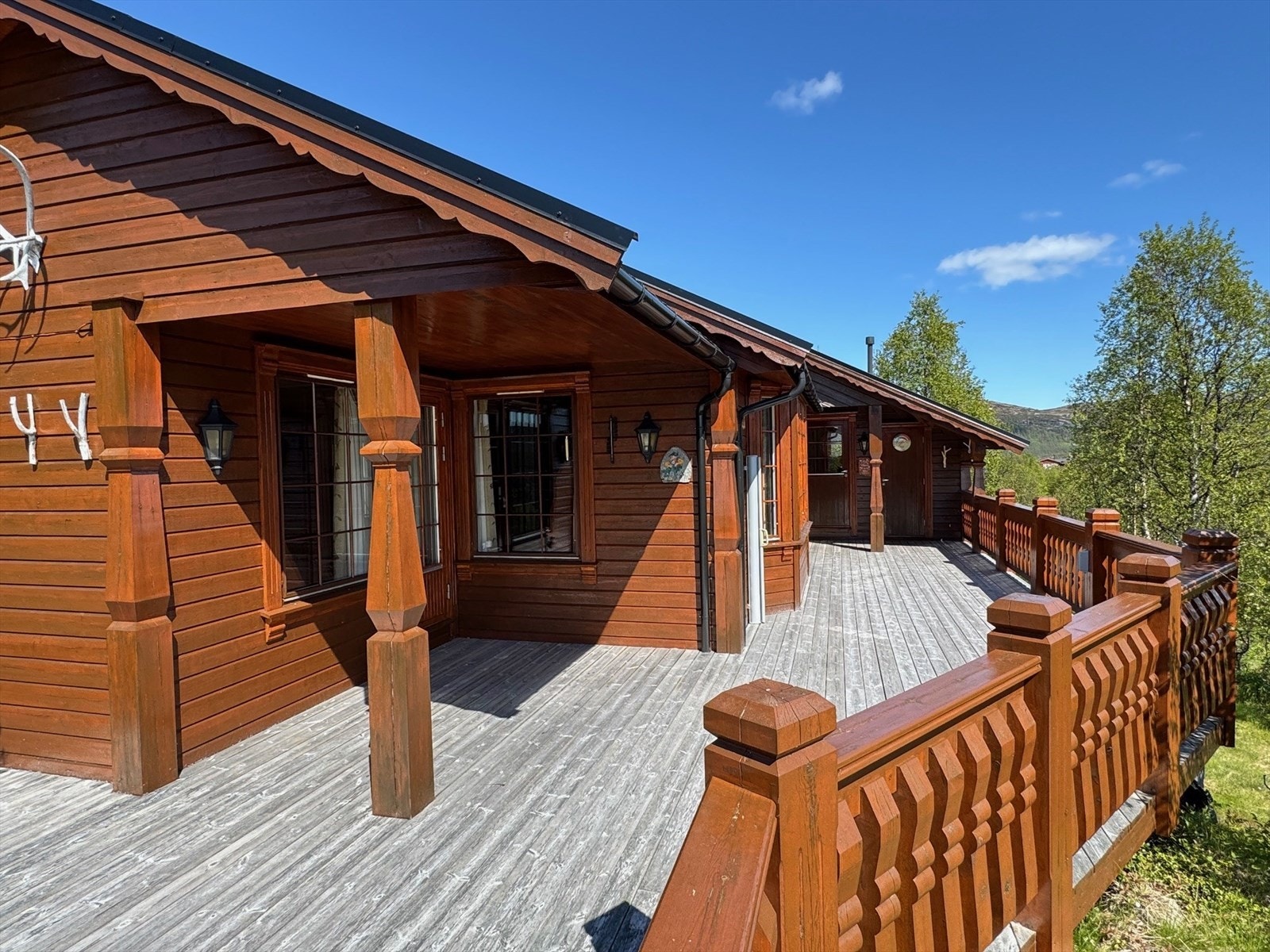 Flott hytte med fine detaljer. Galleribilde