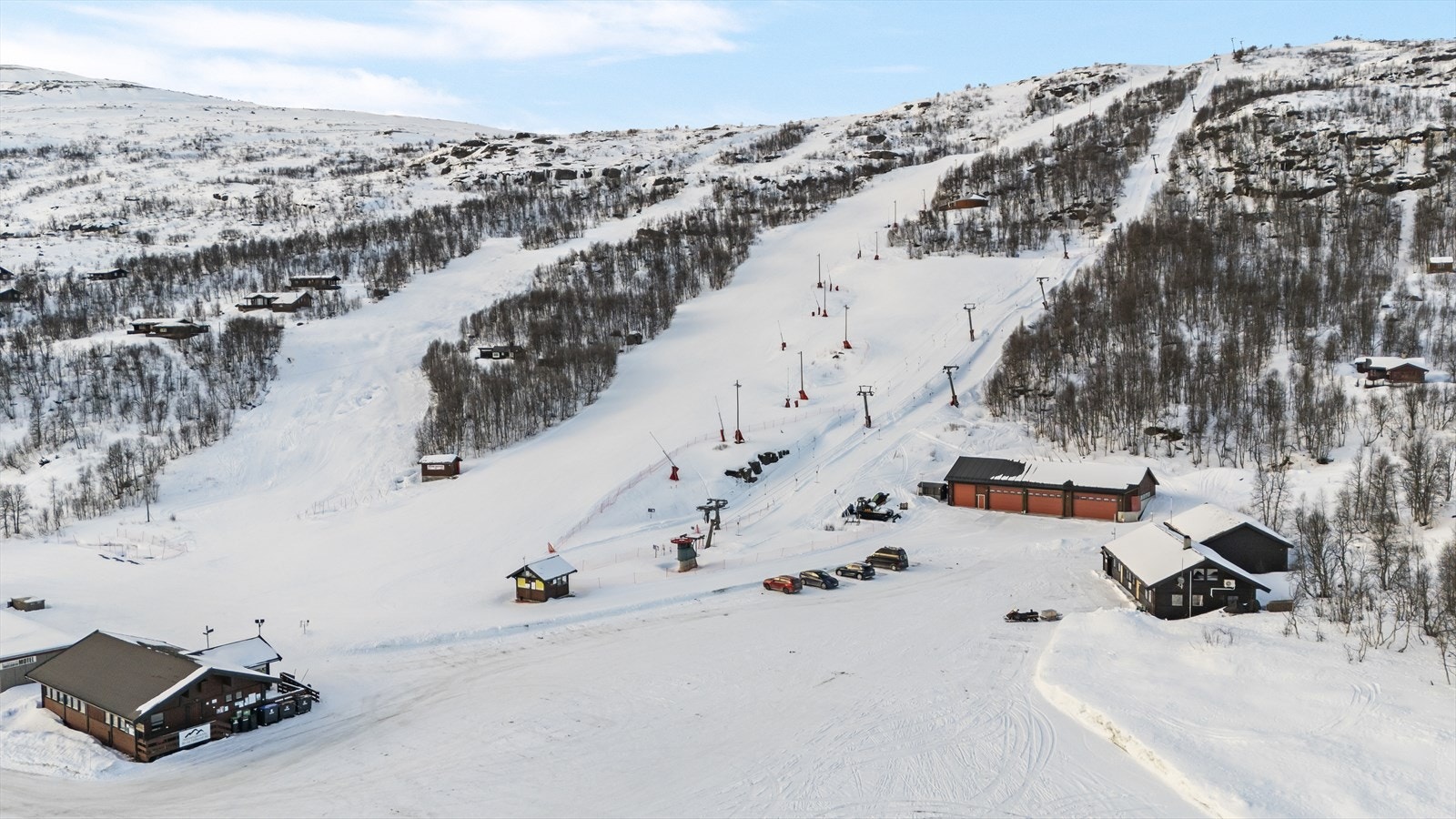 Kort avstand til alpinanlegg på Maurset. Galleribilde