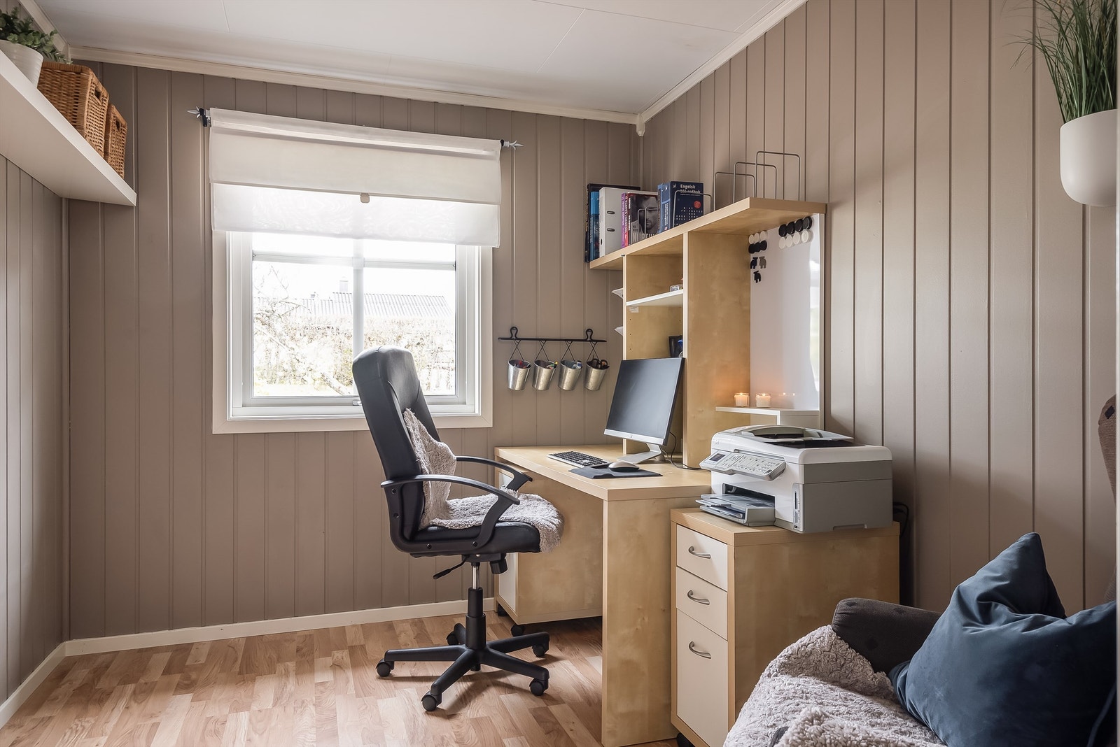 Det tredje soverommet er på 7,5 kvm., og har plass for dobbeltseng og garderobe. Galleribilde