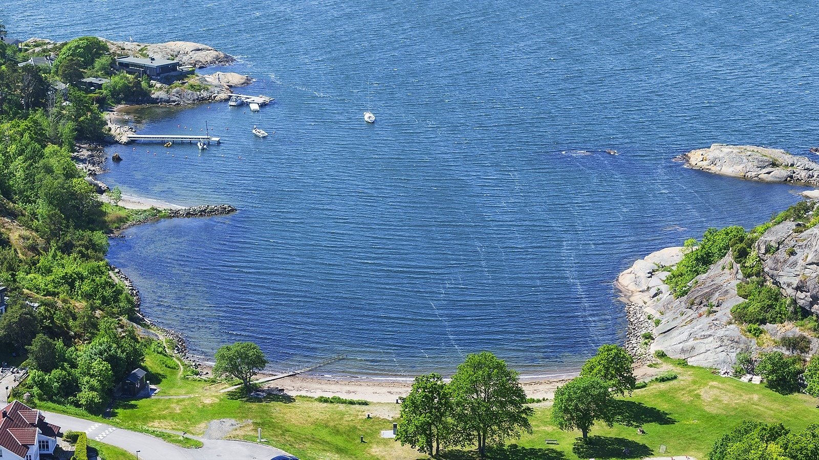 Dronefoto Galleribilde