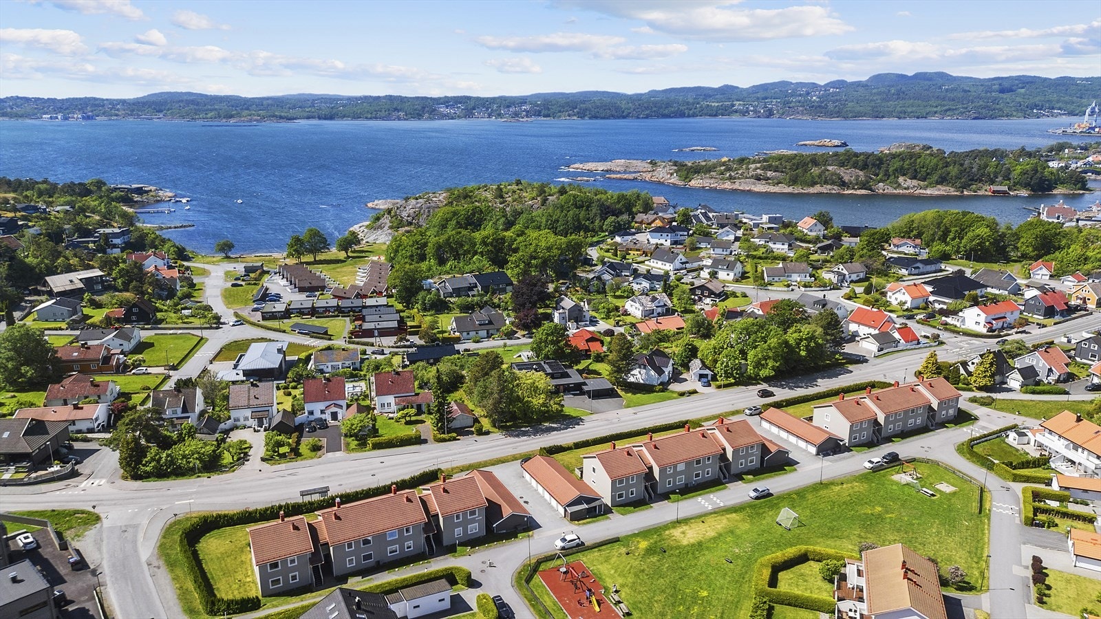 Dronefoto Galleribilde