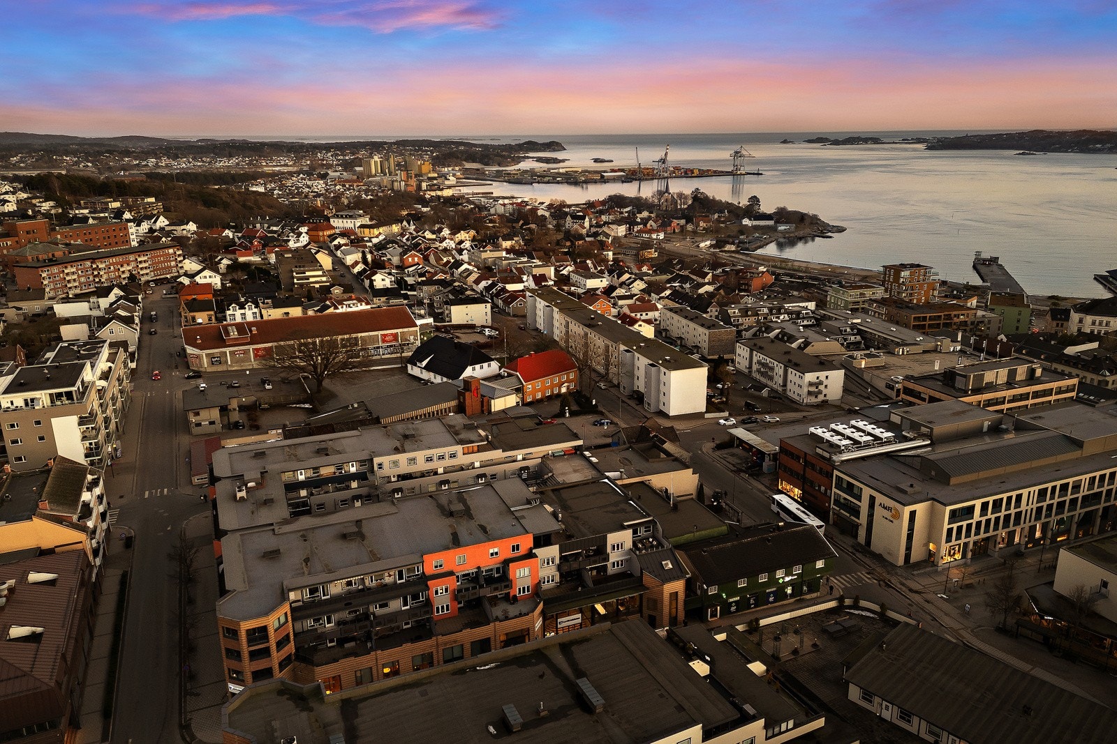 Dronefoto Galleribilde