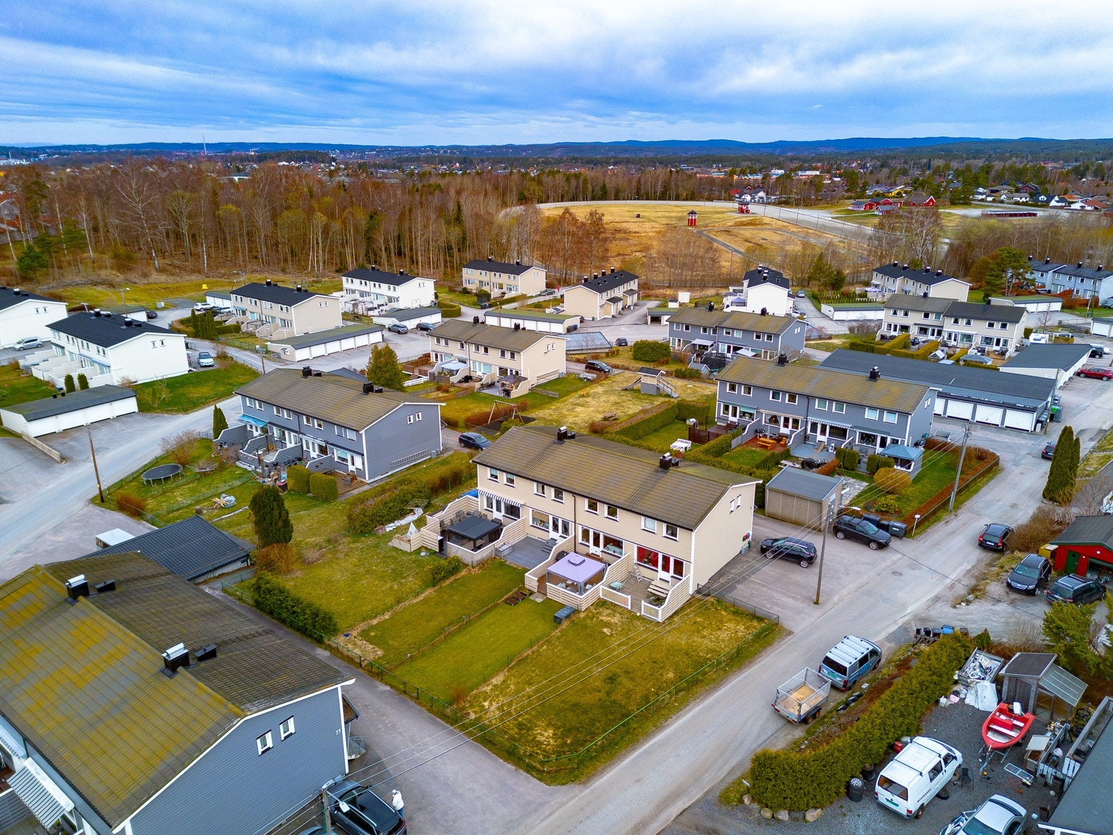 Dronefoto Galleribilde