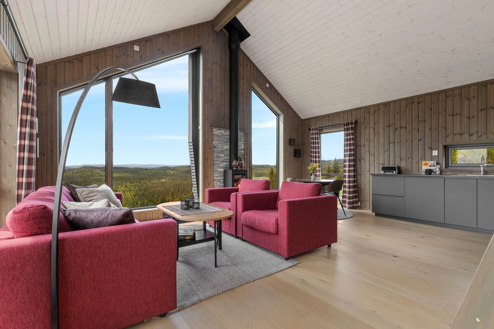 Moderne vedovn gir både varme og kos. Galleribilde