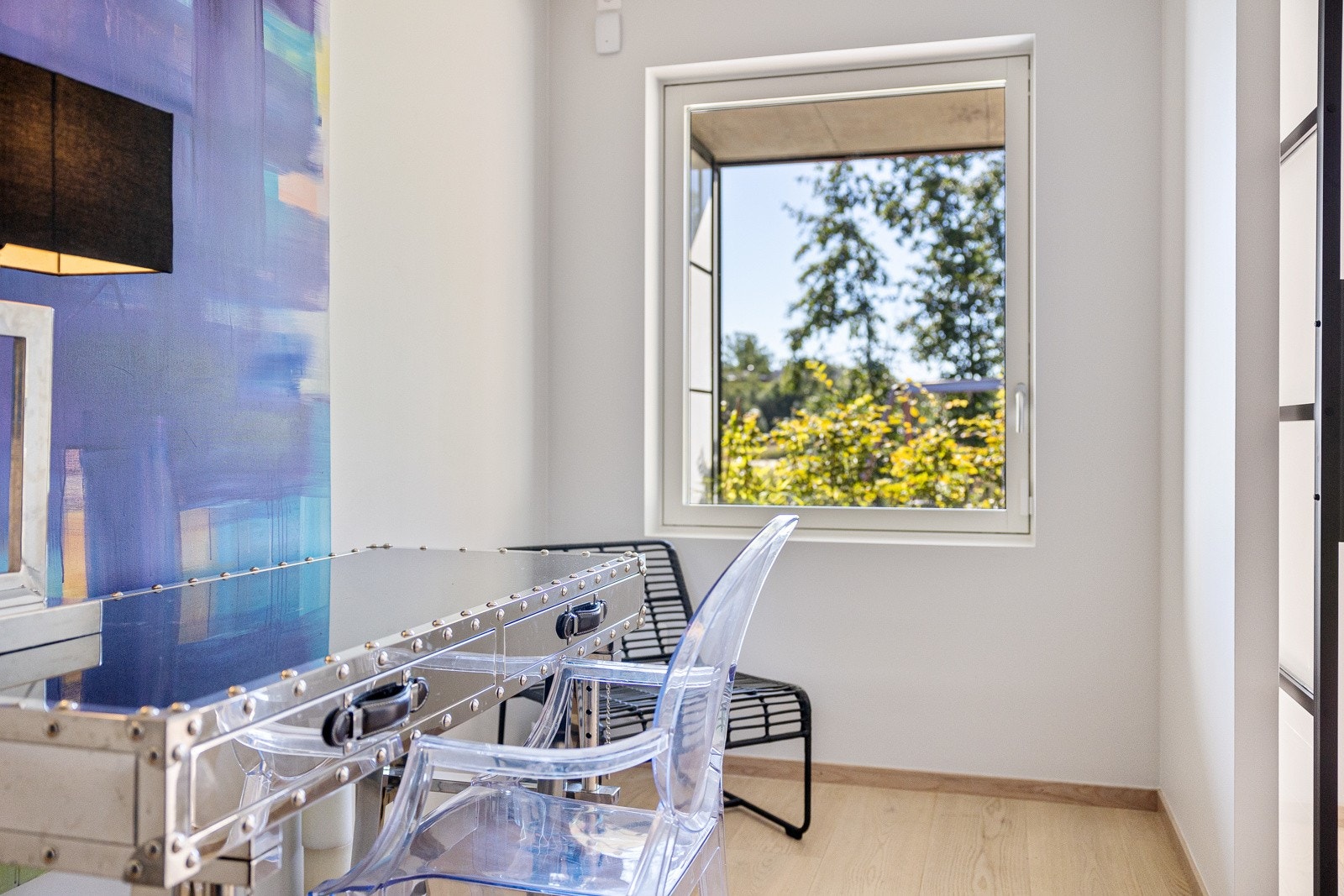 Rommet fungerer utmerket som barnerom, gjesterom, kontor eller TV-stue. Galleribilde