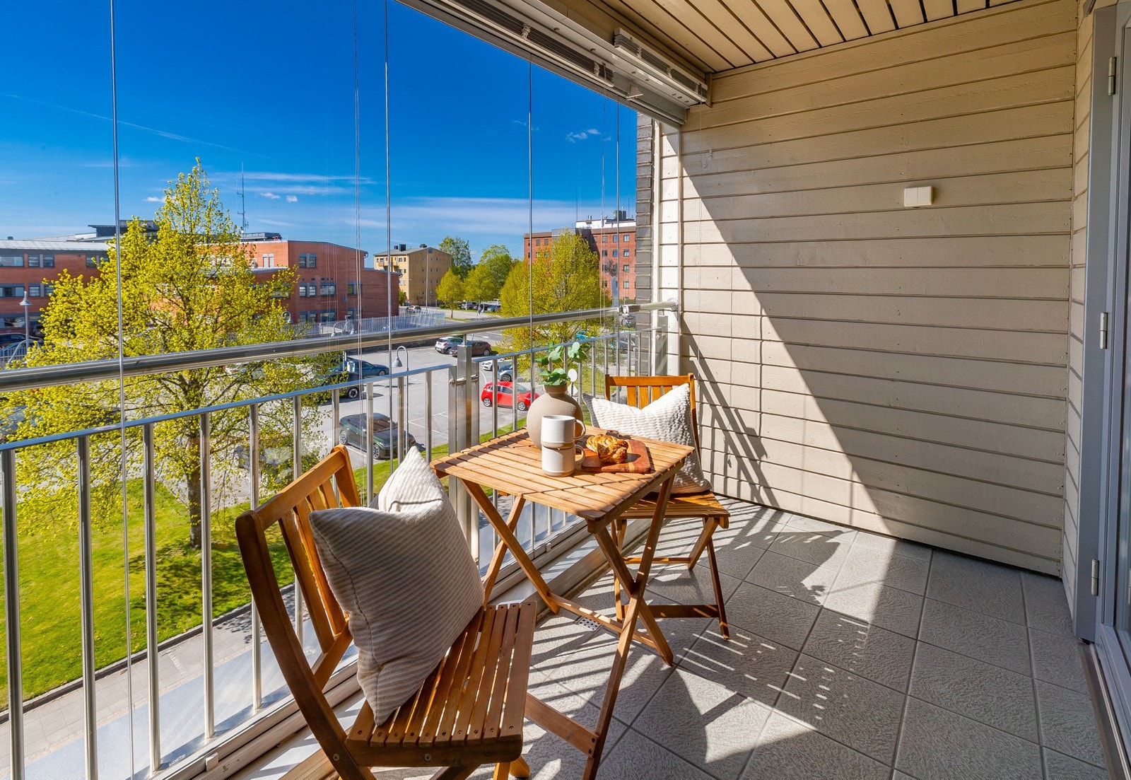 Balkong er på 6 kvm Galleribilde