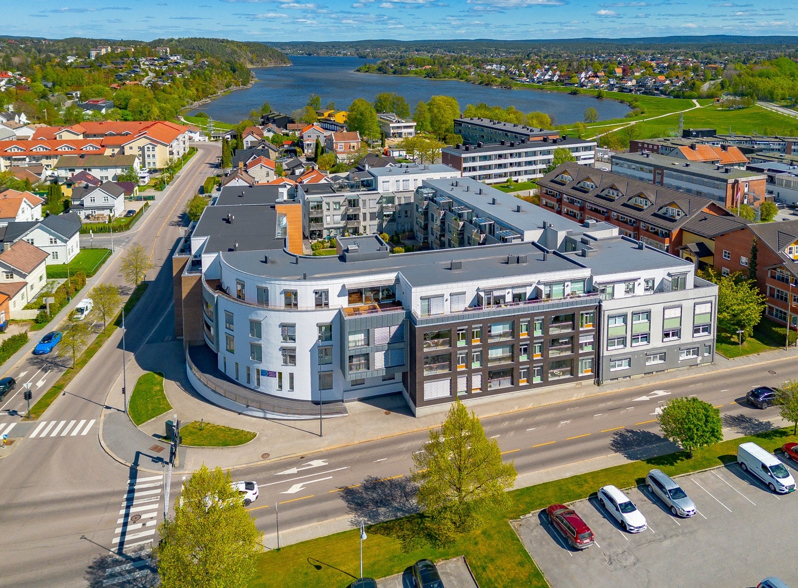 Dronefoto Galleribilde