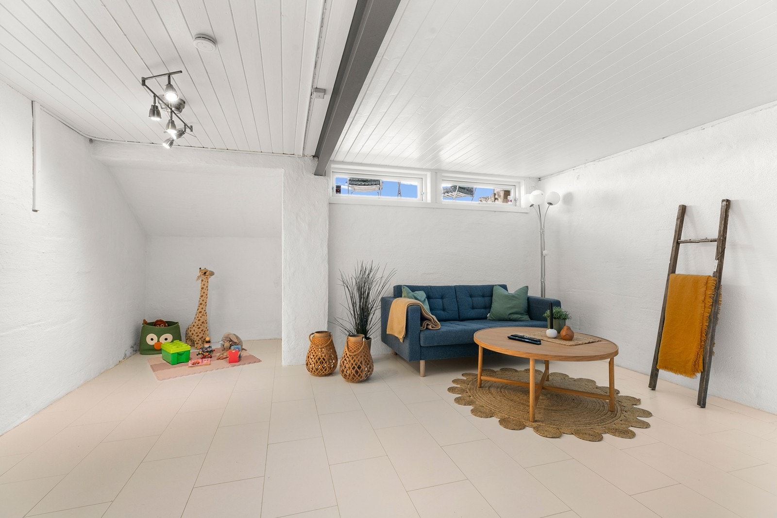 Innredet rom. Galleribilde