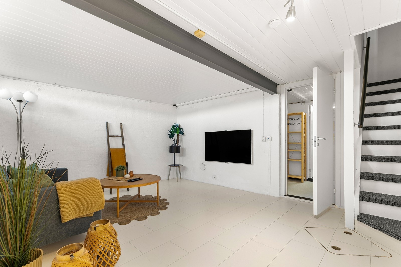 Innredet rom. Galleribilde