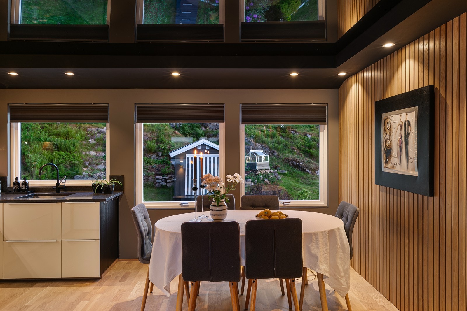 Her kan man samlet hele familien til et hyggelig måltid. Galleribilde