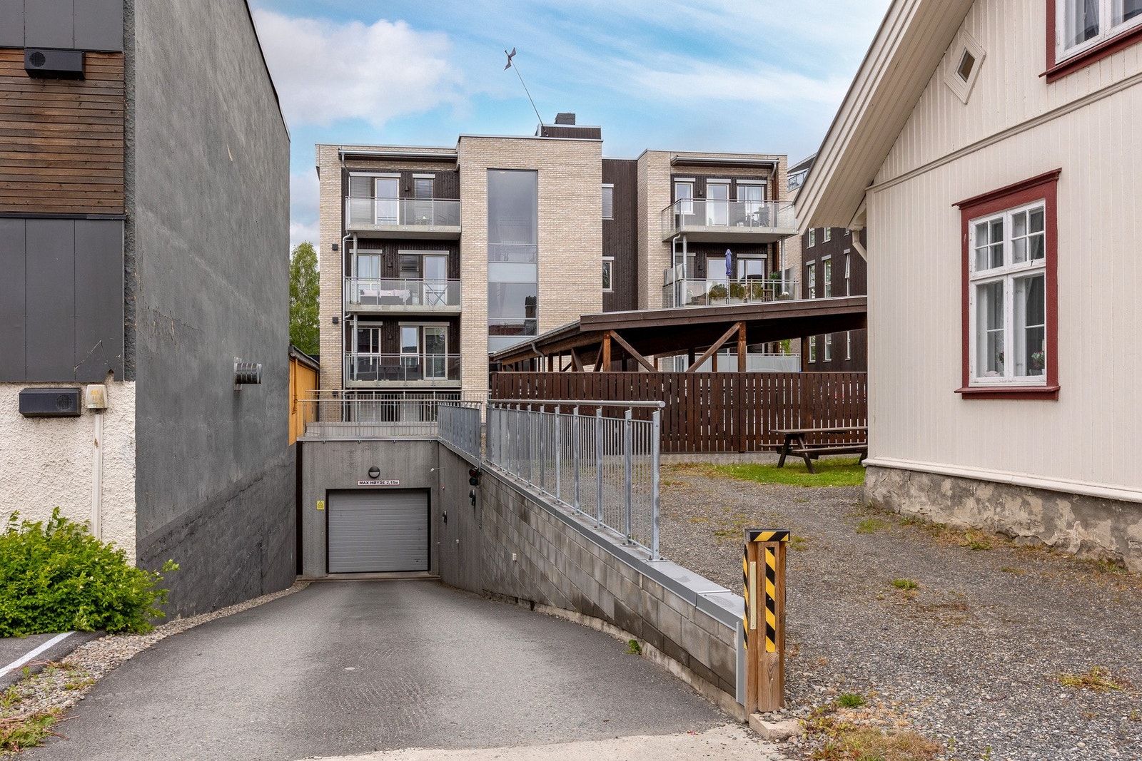 Adkomst til garasje Galleribilde