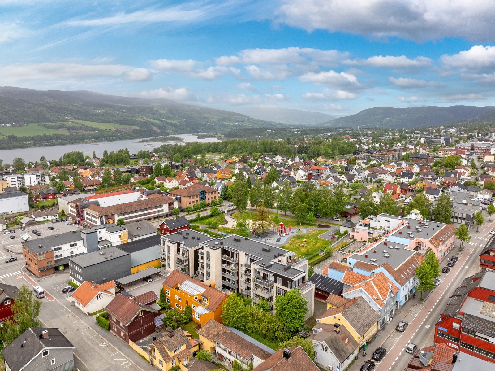 Kort vei til blant annet Universitetet i Innlandet Galleribilde