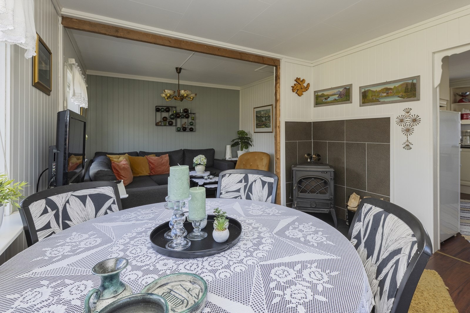 Spisestuedel Galleribilde