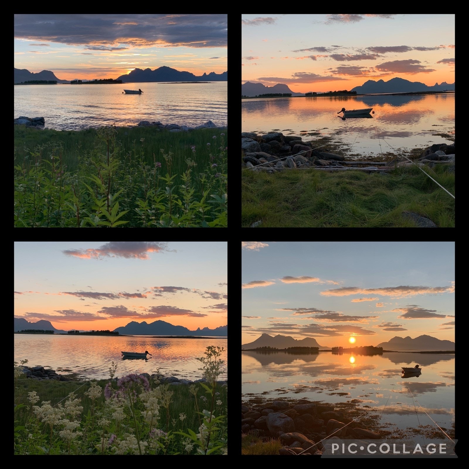 Kveldsstemning Galleribilde