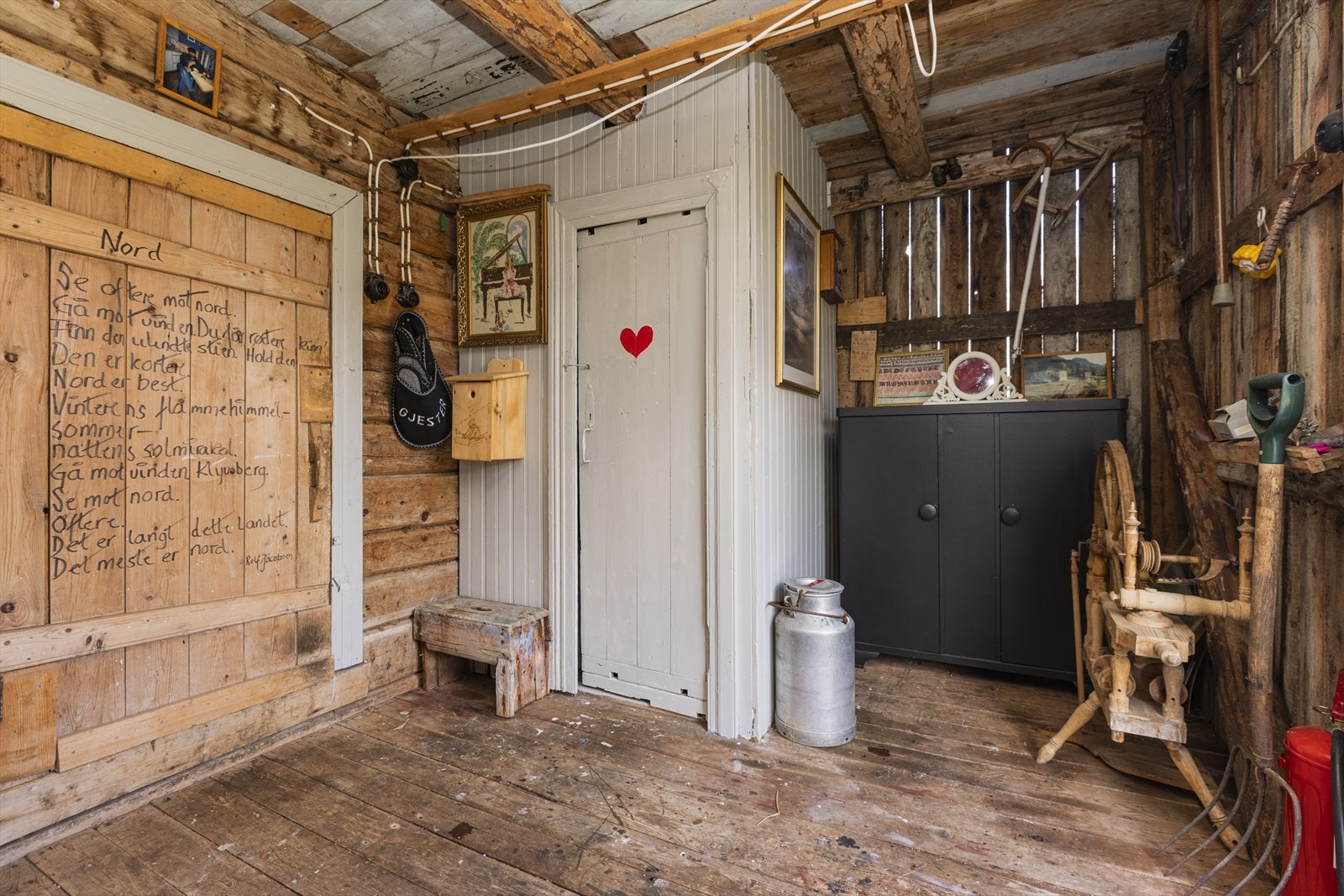 Gang i fjøs Galleribilde