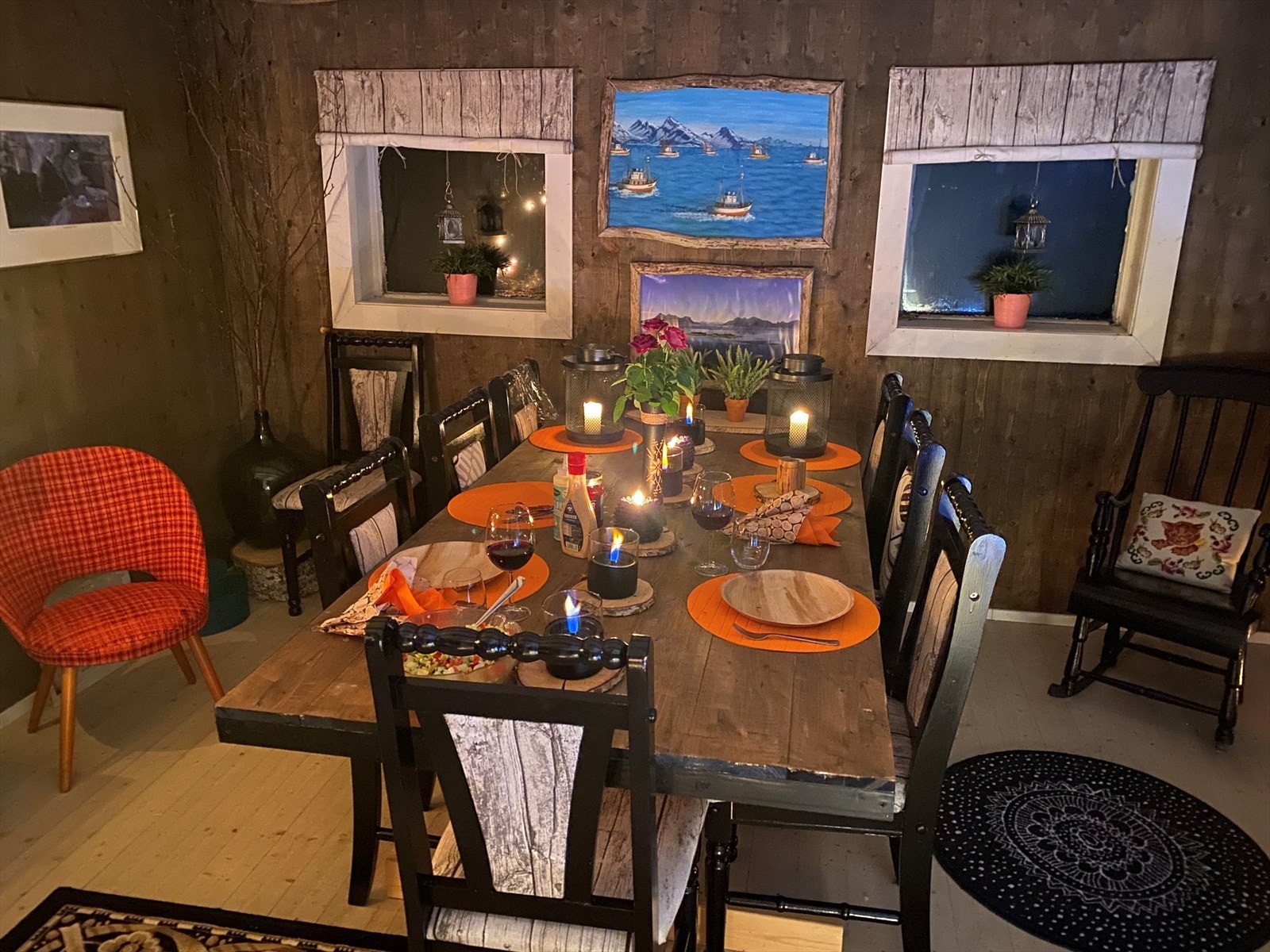 Selskapsrommet i fjøs.jpg Galleribilde