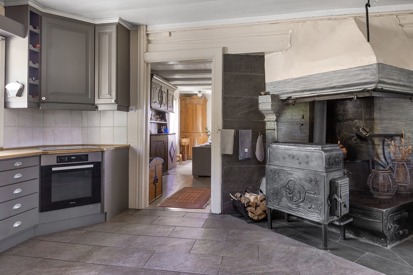 Kjøkkenet er husets hjerterom Galleribilde