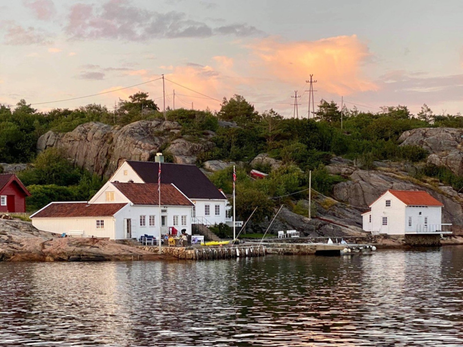 Stemningsbilde fra 2021 fra Ny-Hellesund Galleribilde