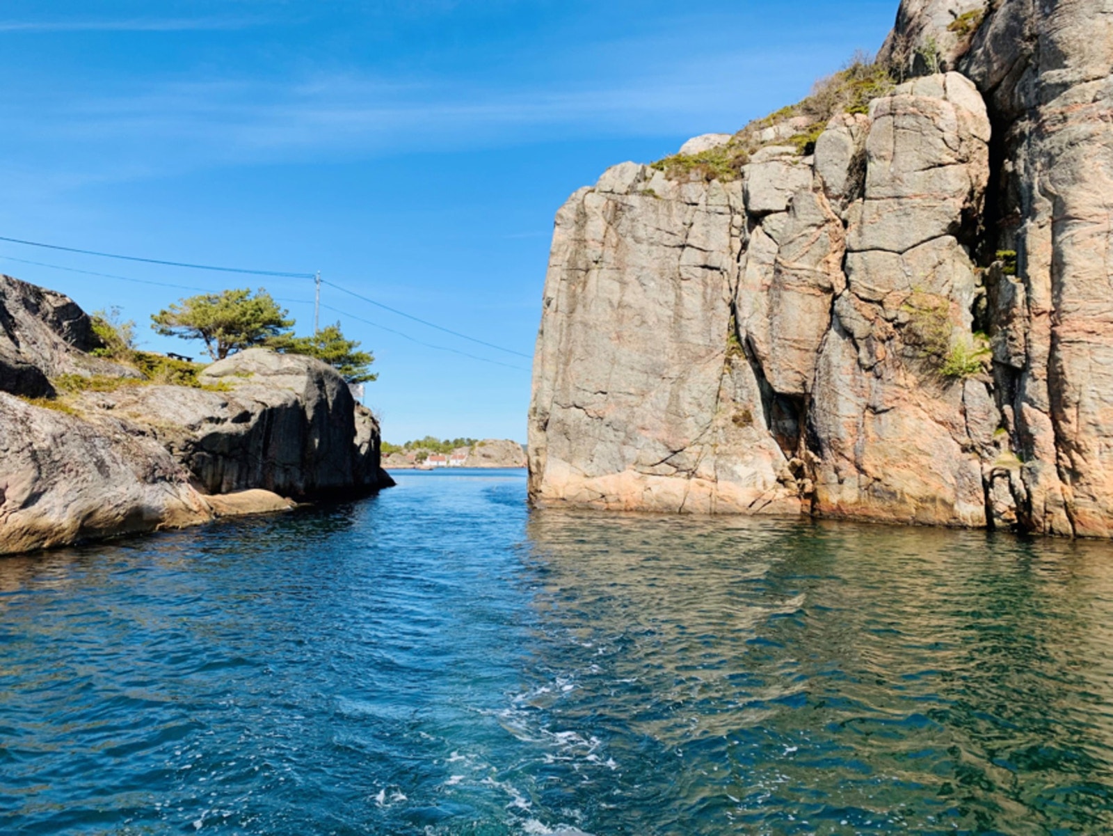 Stemningsbilde fra Ny-Hellesund og Olavsundet Galleribilde