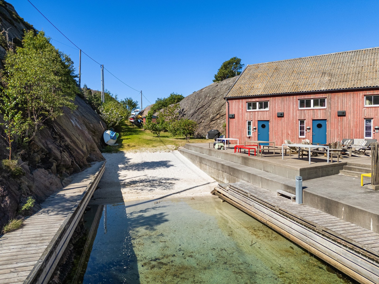 Felles sandstrand - ypperlig for småbarn Galleribilde