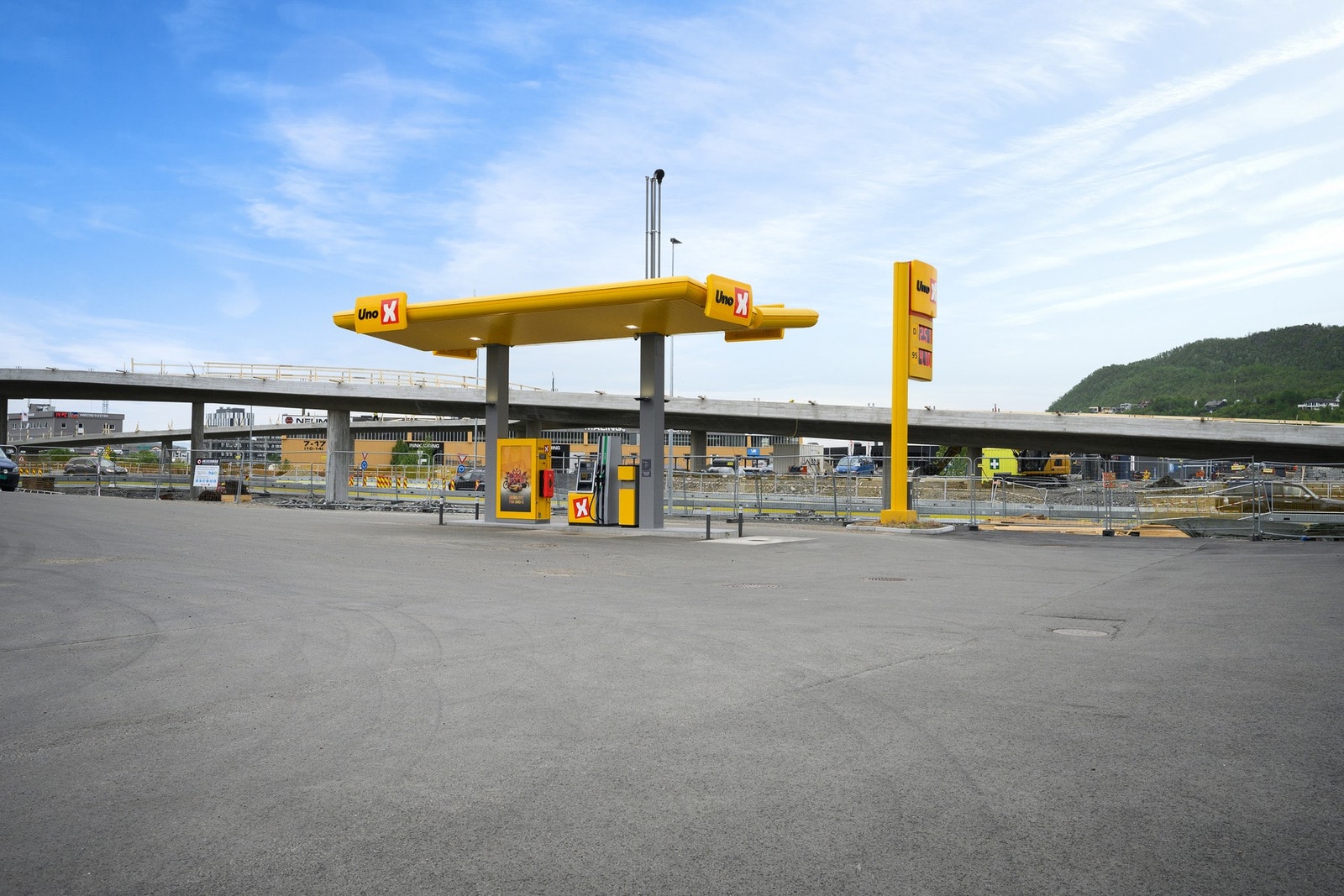 Kort vei for å fylle tanken på bilen Galleribilde