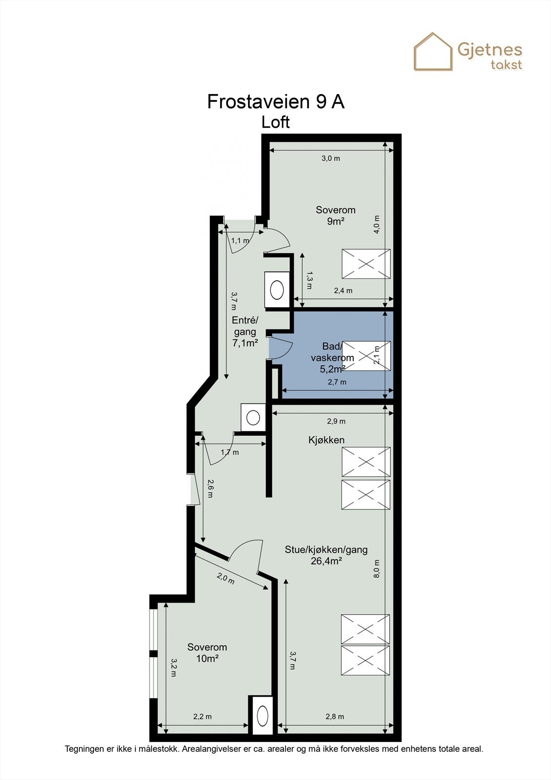 Plantegning. Galleribilde