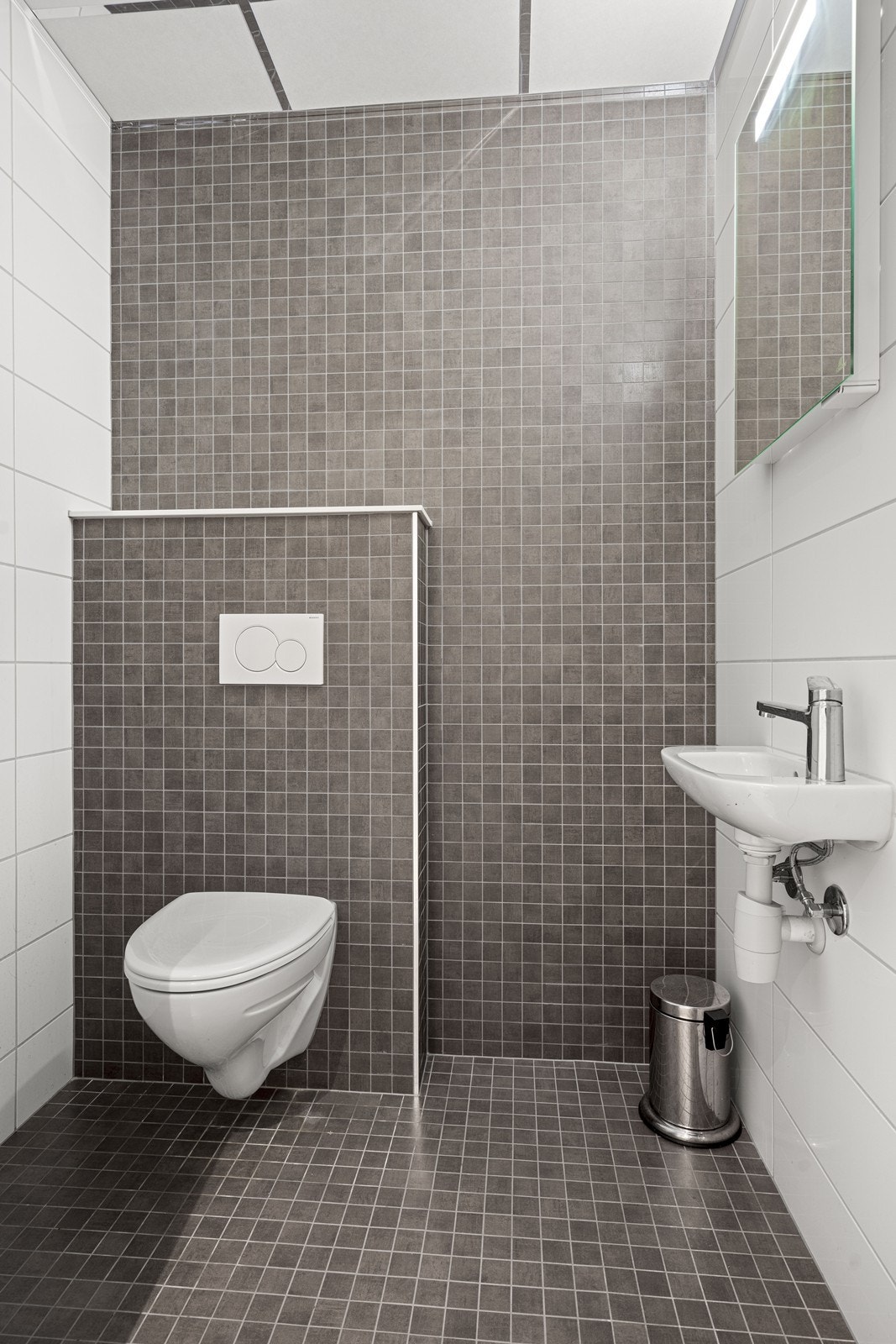 Praktisk gjestebad med adkomst fra entréen Galleribilde