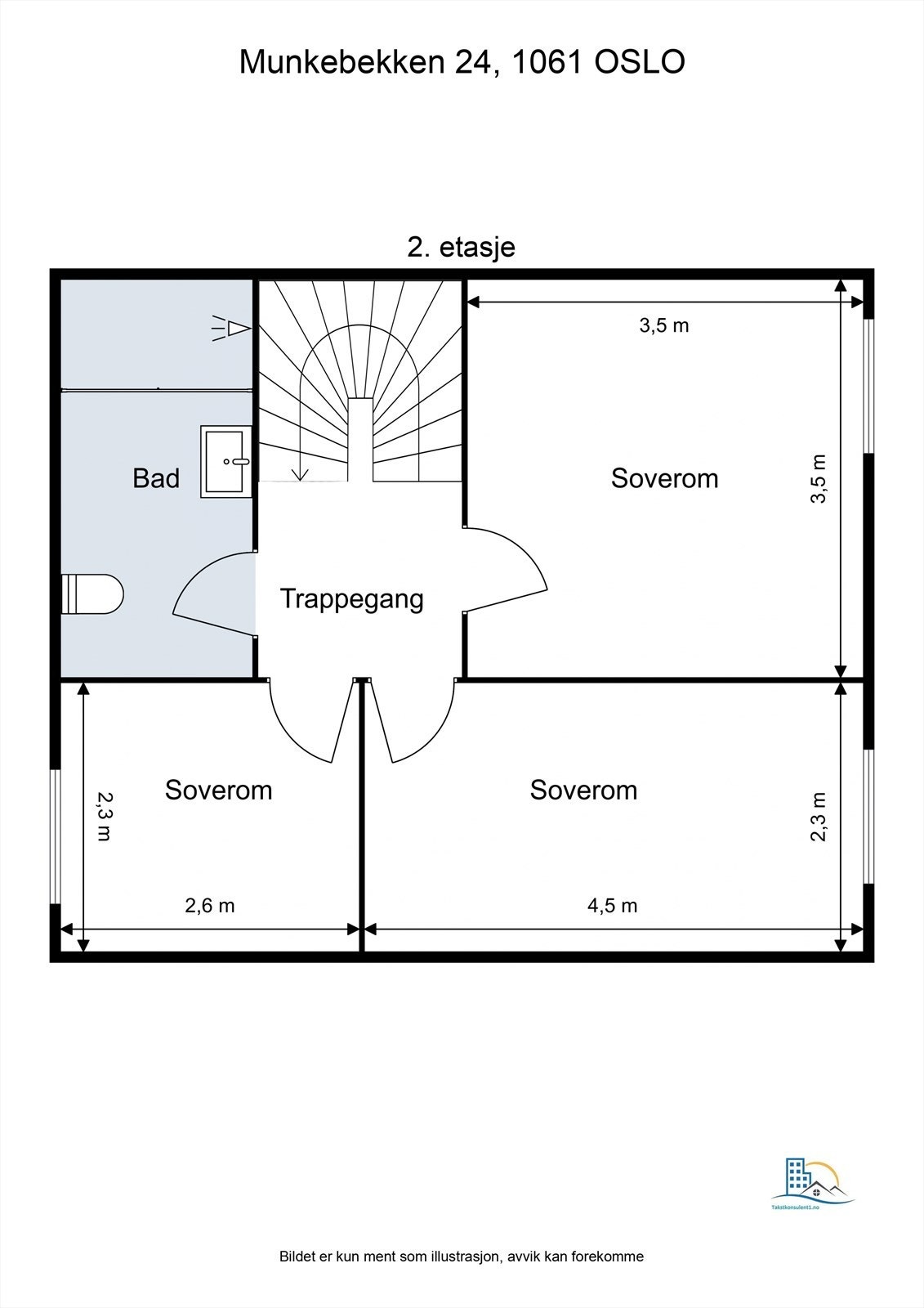Plantegning - 2. etasje Galleribilde