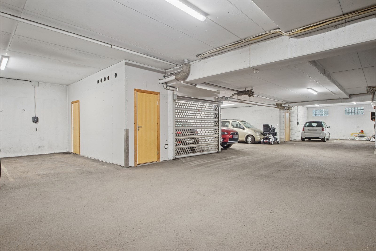 Garasjeanlegget. Galleribilde