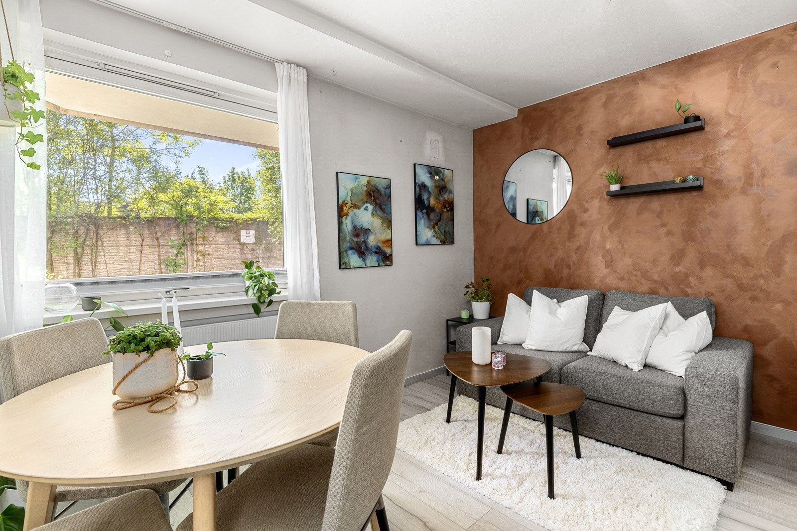 En pen og veldisponert andelsleilighet med en populær beliggenhet på Ullern/Smestad Galleribilde