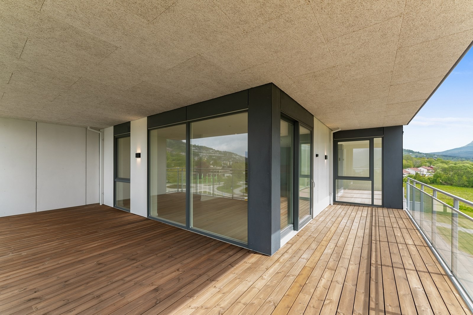 Overbygd og skjerma terrasse Galleribilde
