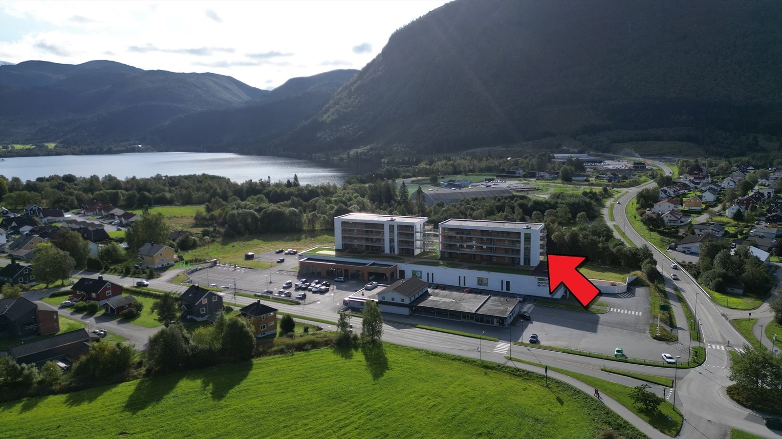 Nærområde ved Voldaportalen Galleribilde