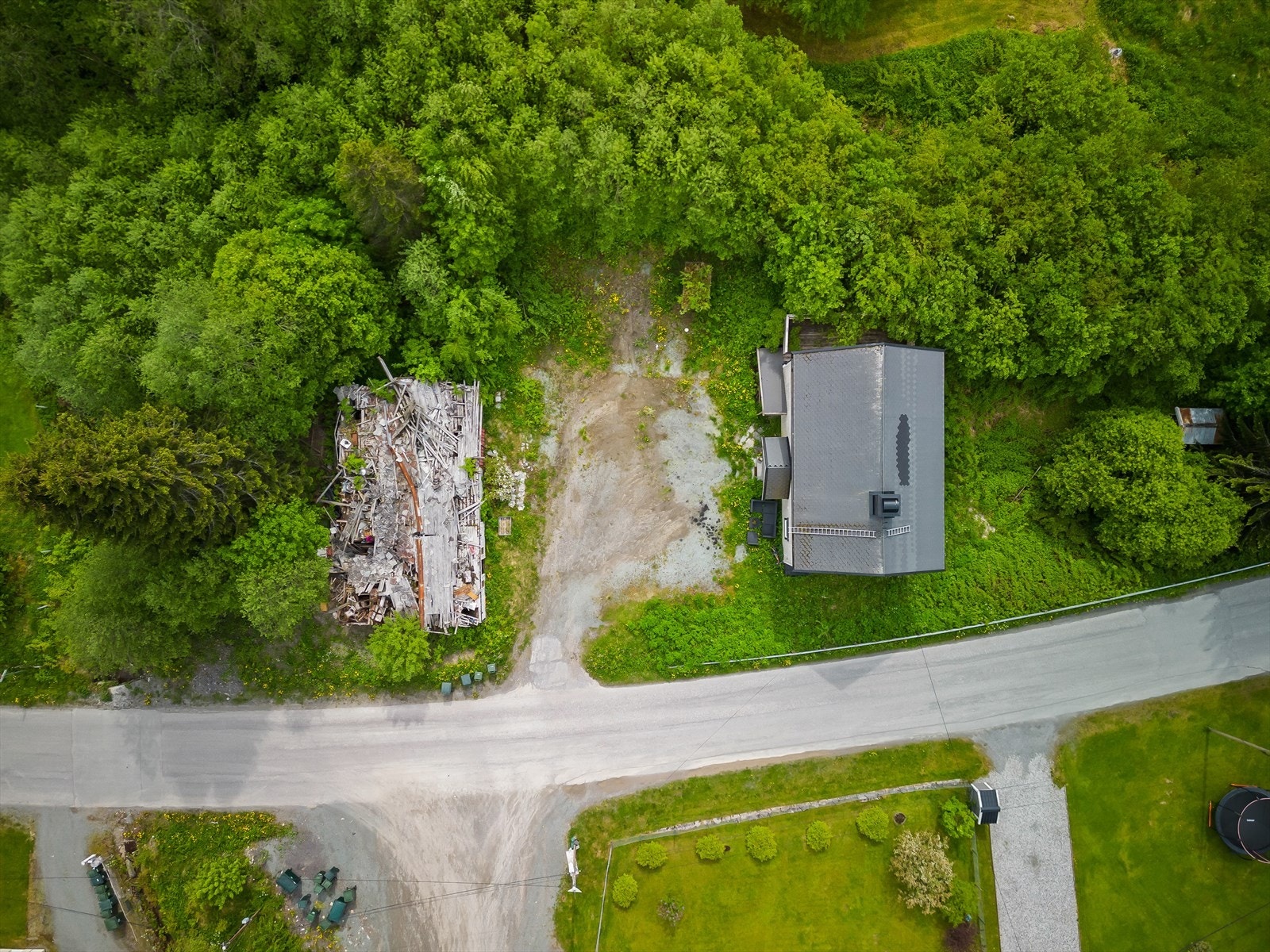 Dronefoto Galleribilde