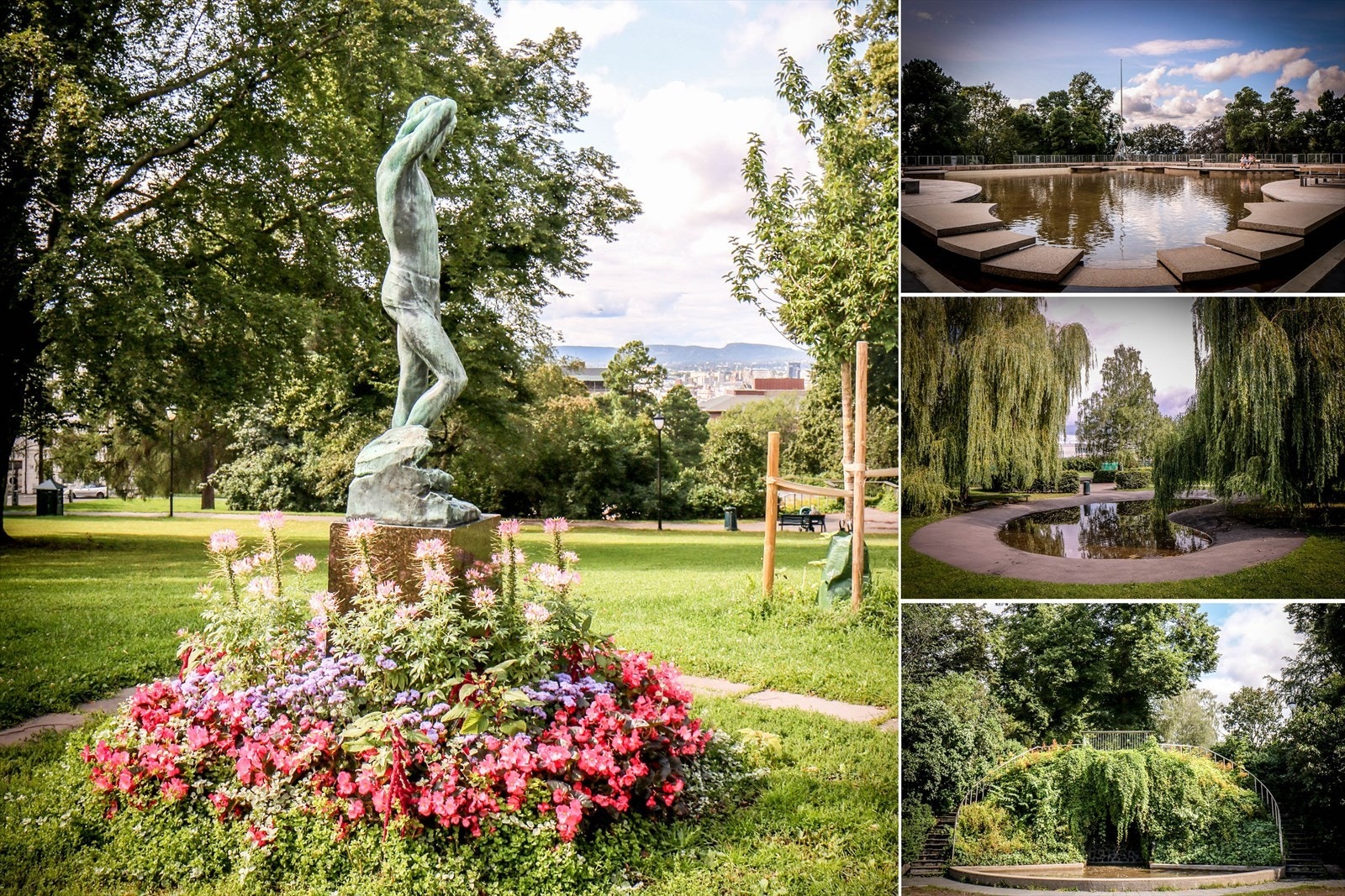 Kampen Park er liten perle med flere vannspeil og en luftig plassering som gir utsikt utover byen under. Galleribilde