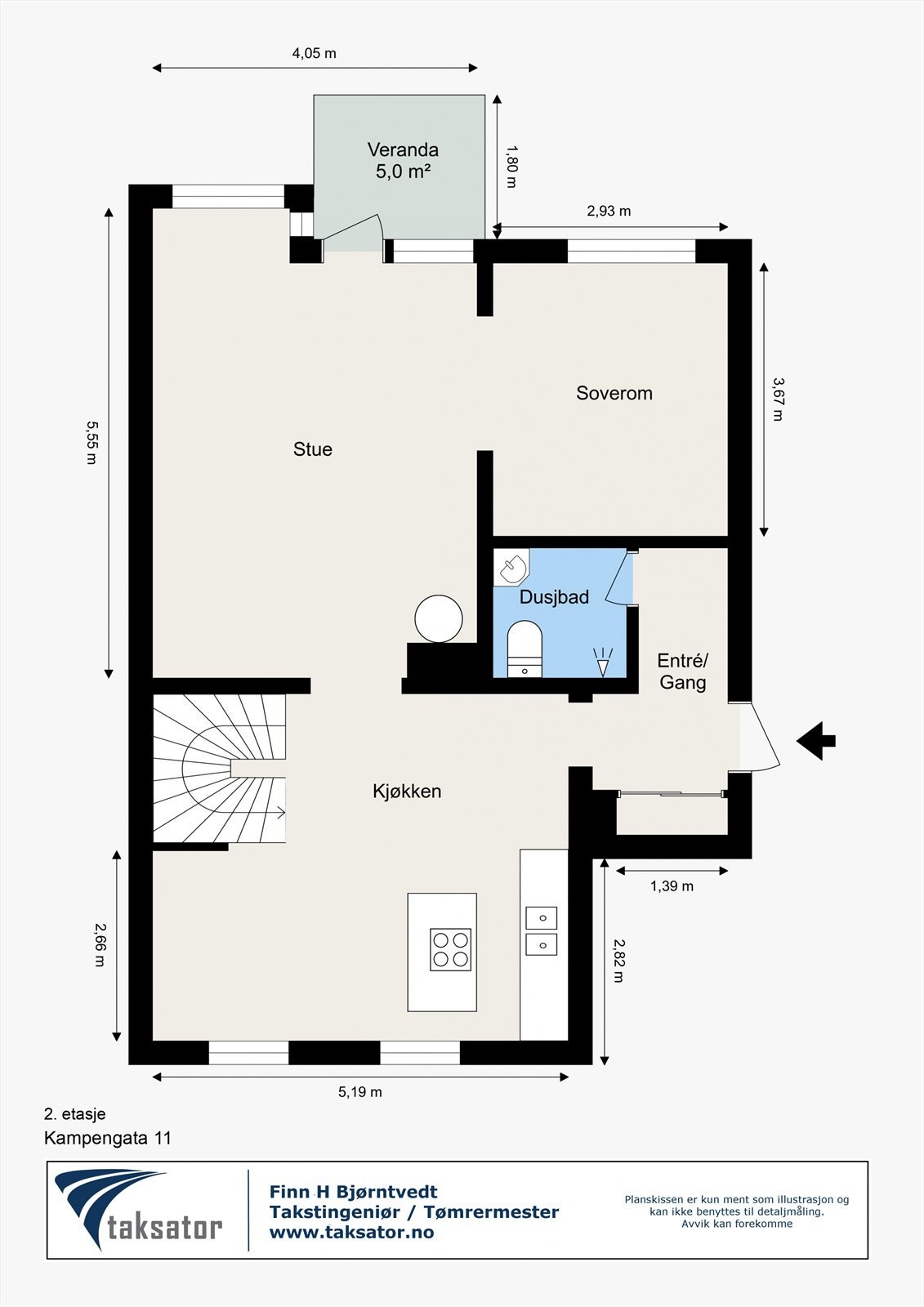 Plantegning hovedplan. Galleribilde
