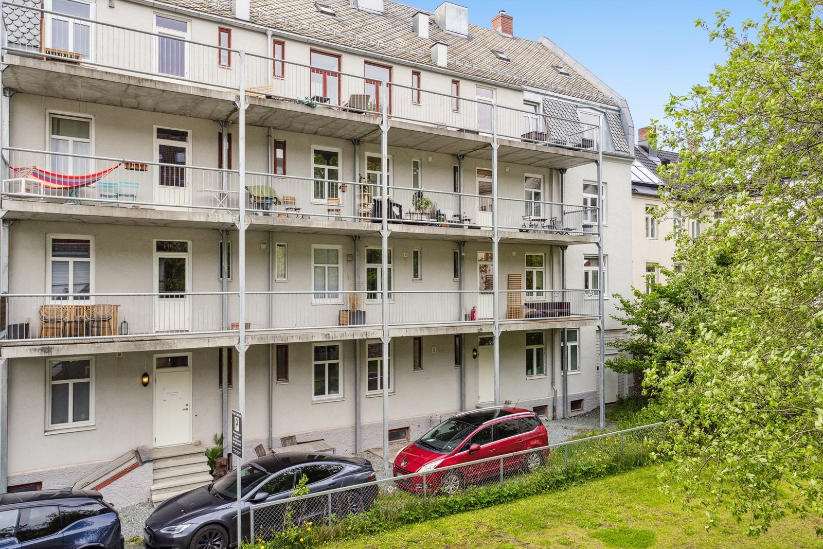 Fasade bakside Galleribilde