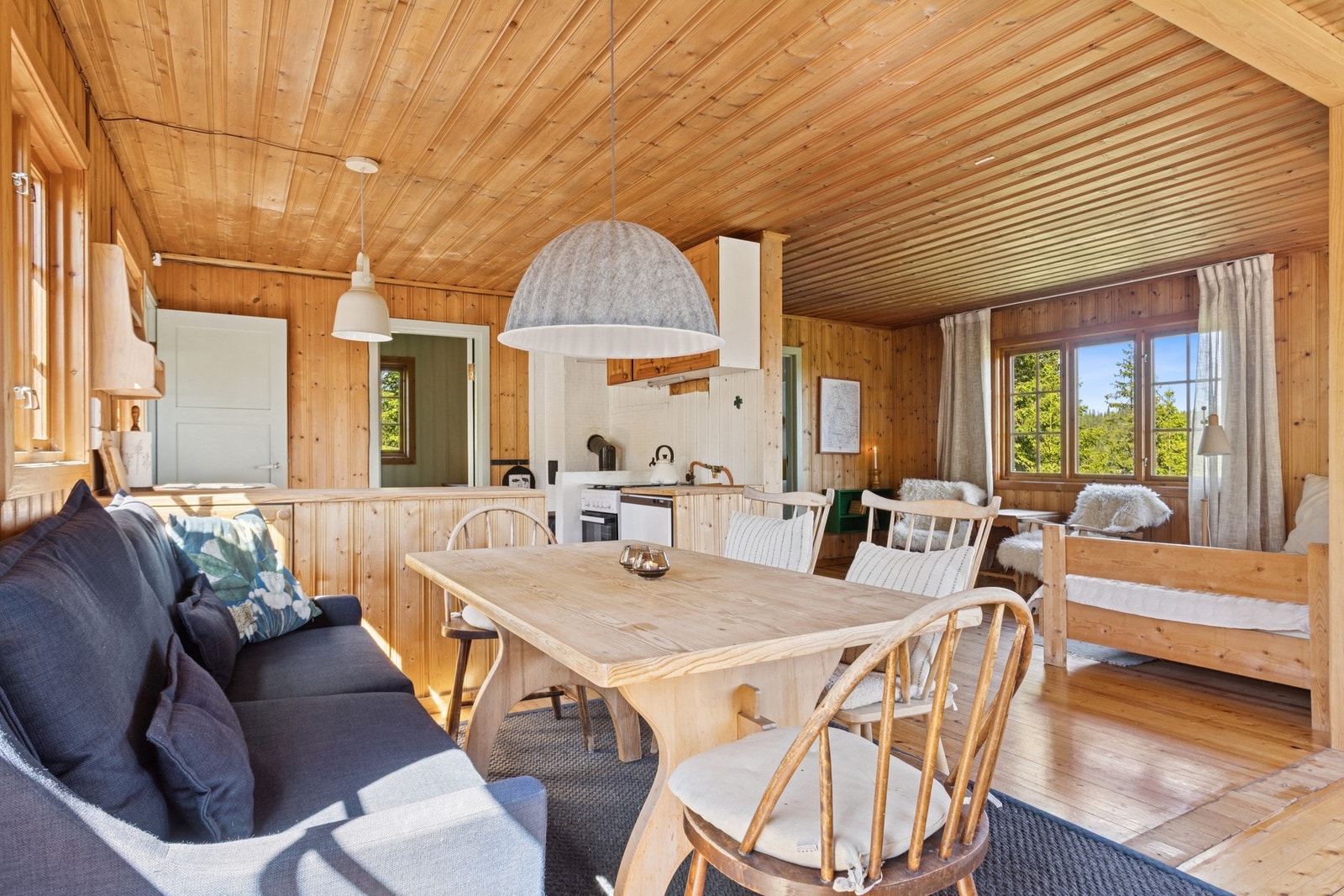 Her får du en skikkelig sosial og inviterende atmosfære. Galleribilde