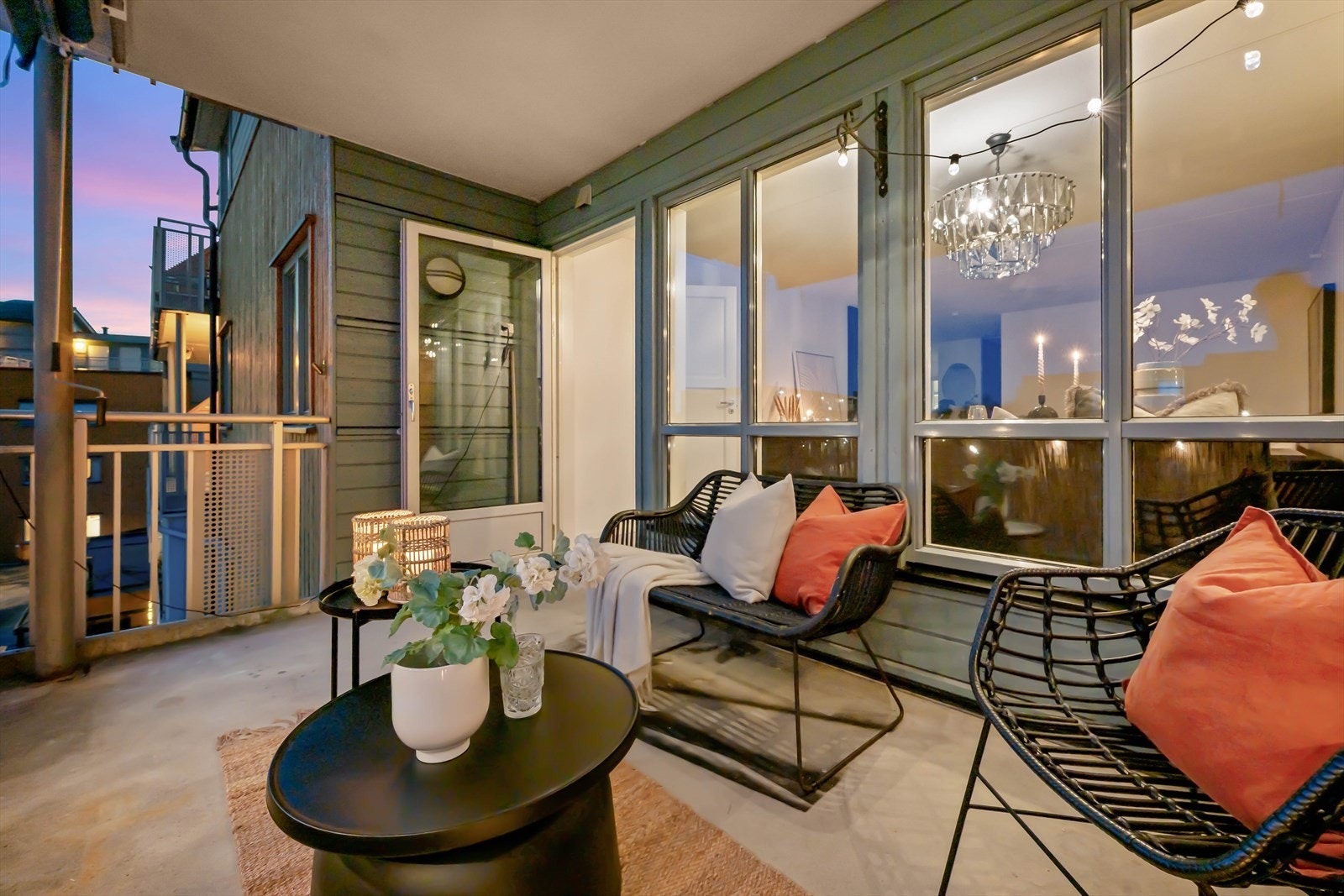 Nydelig uteplass. Galleribilde