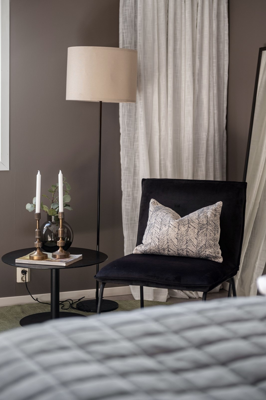 Lesekrok på soverommet, perfekt for rolige stunder. Galleribilde