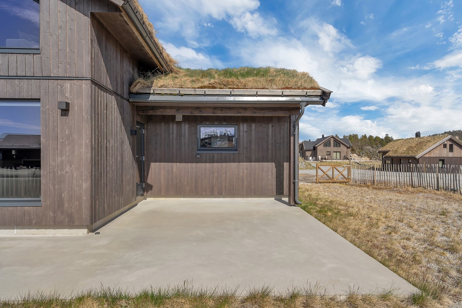 Så noen bilder fra de trivelige utearealene Galleribilde