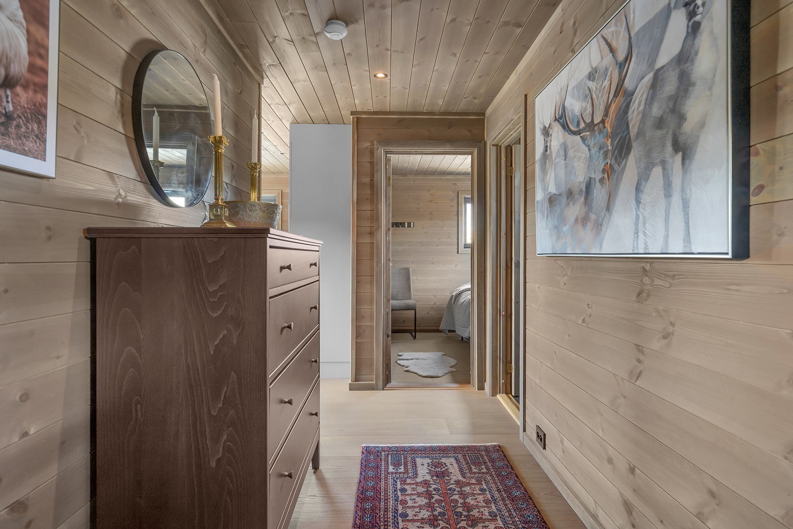 Trivelig gang med lett adkomt til øvrige rom Galleribilde