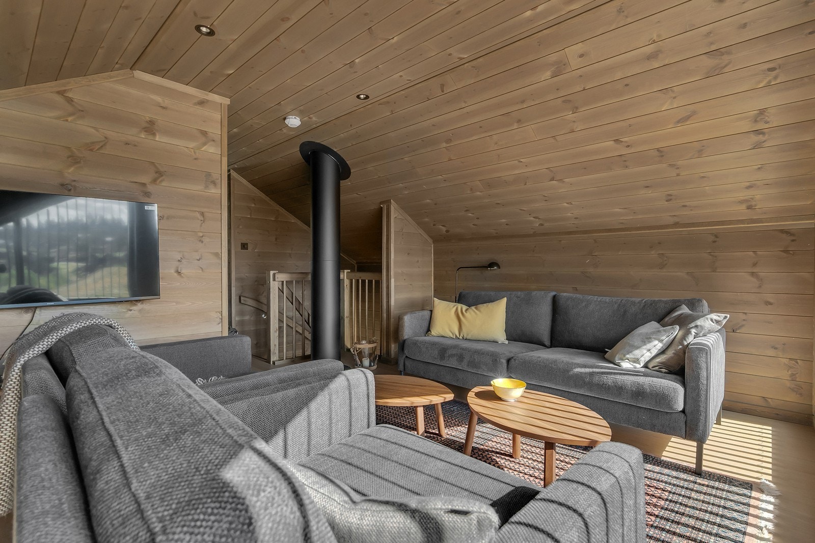 Her kan man virkelig trekke seg tilbake og nyte ro og fred Galleribilde