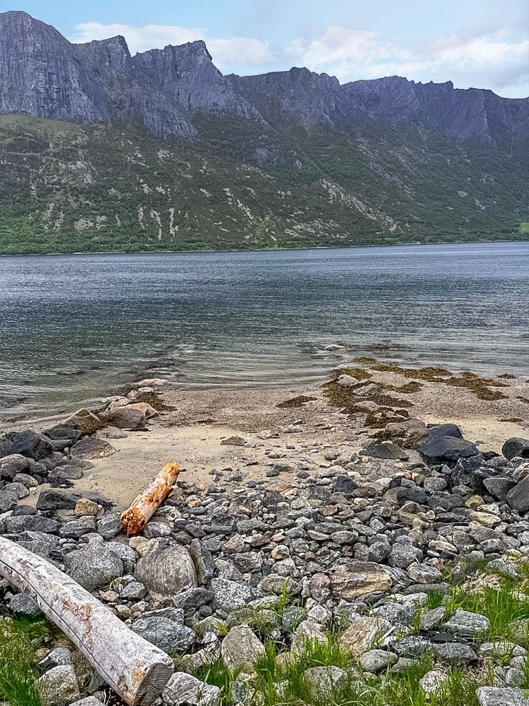 Idyllisk og flott badeplass Galleribilde