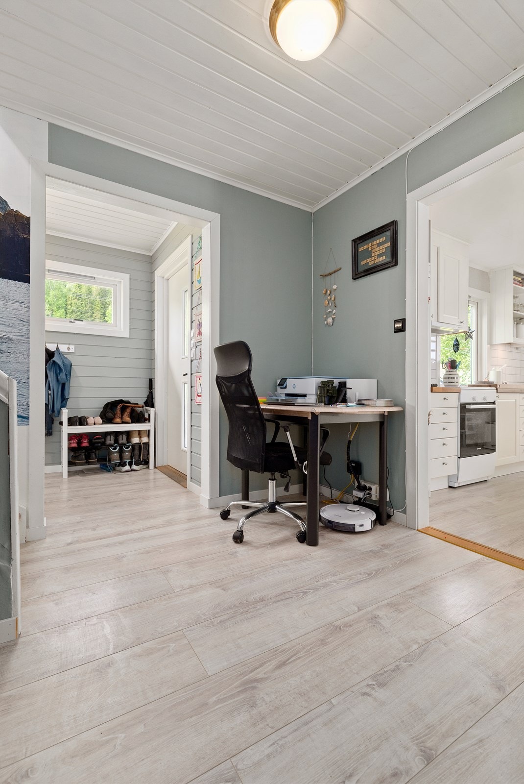 Inngangsparti og gang Galleribilde