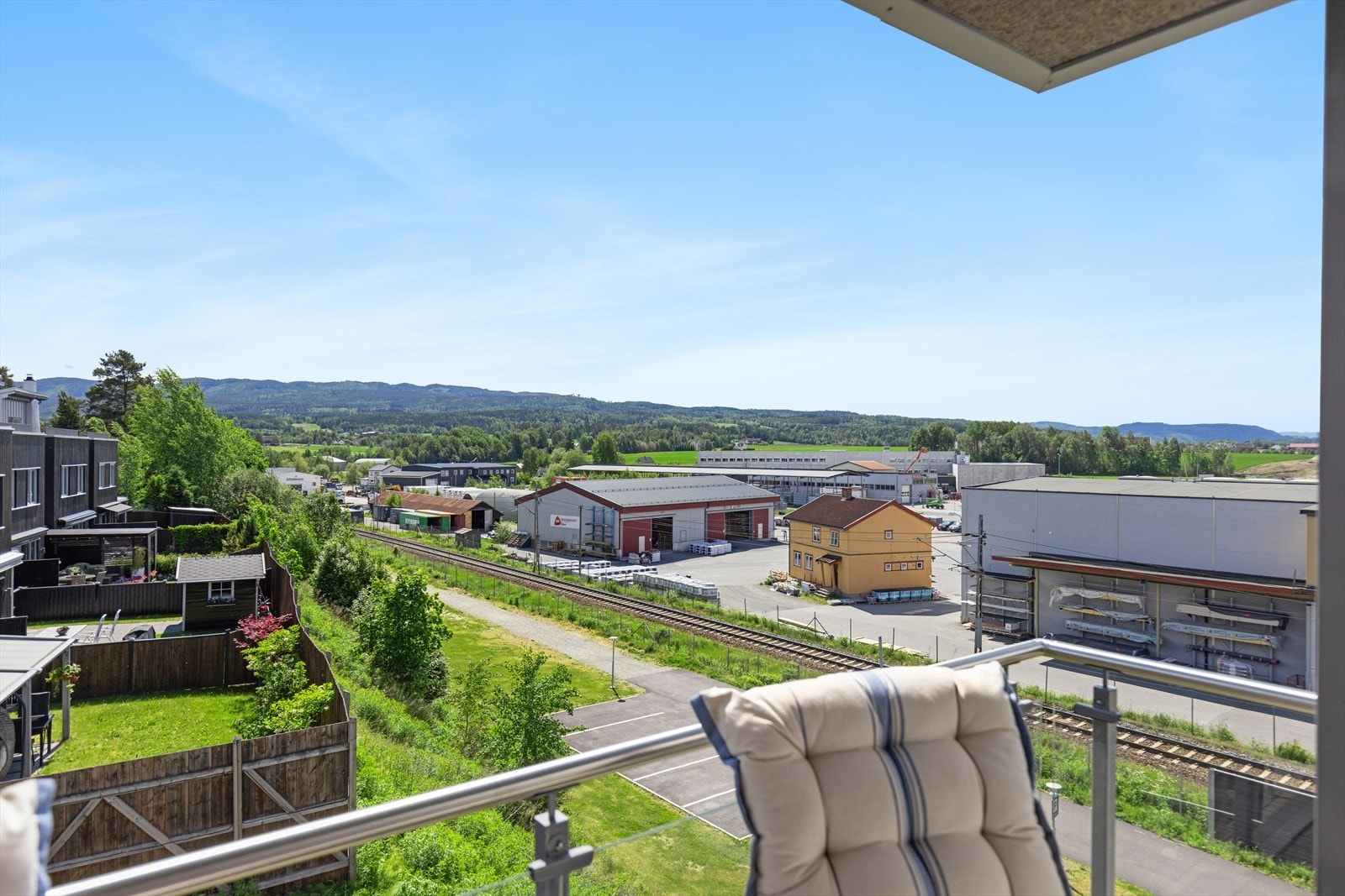 Utsikt over nærområdet. Galleribilde