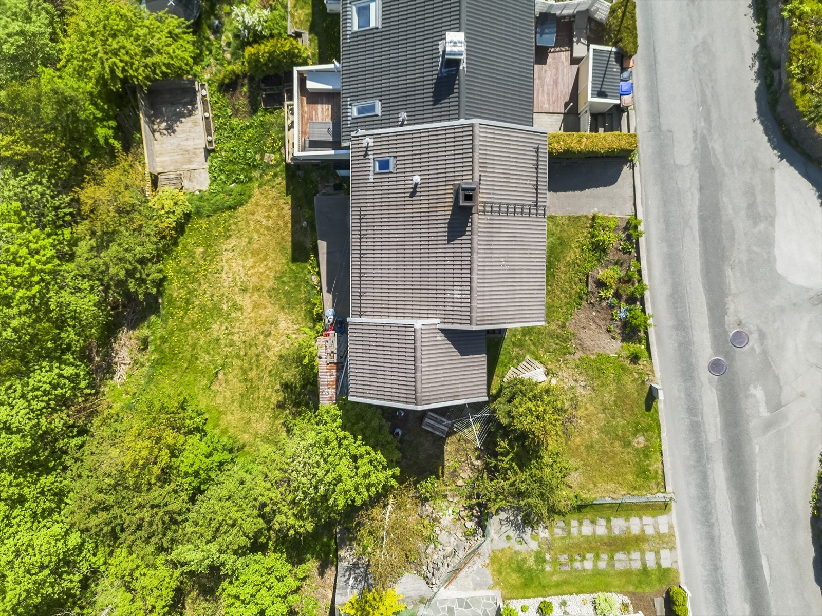Dronefoto Galleribilde